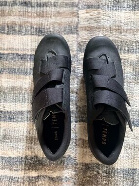 Fizik Tempo Mens Black Cycling Shoes